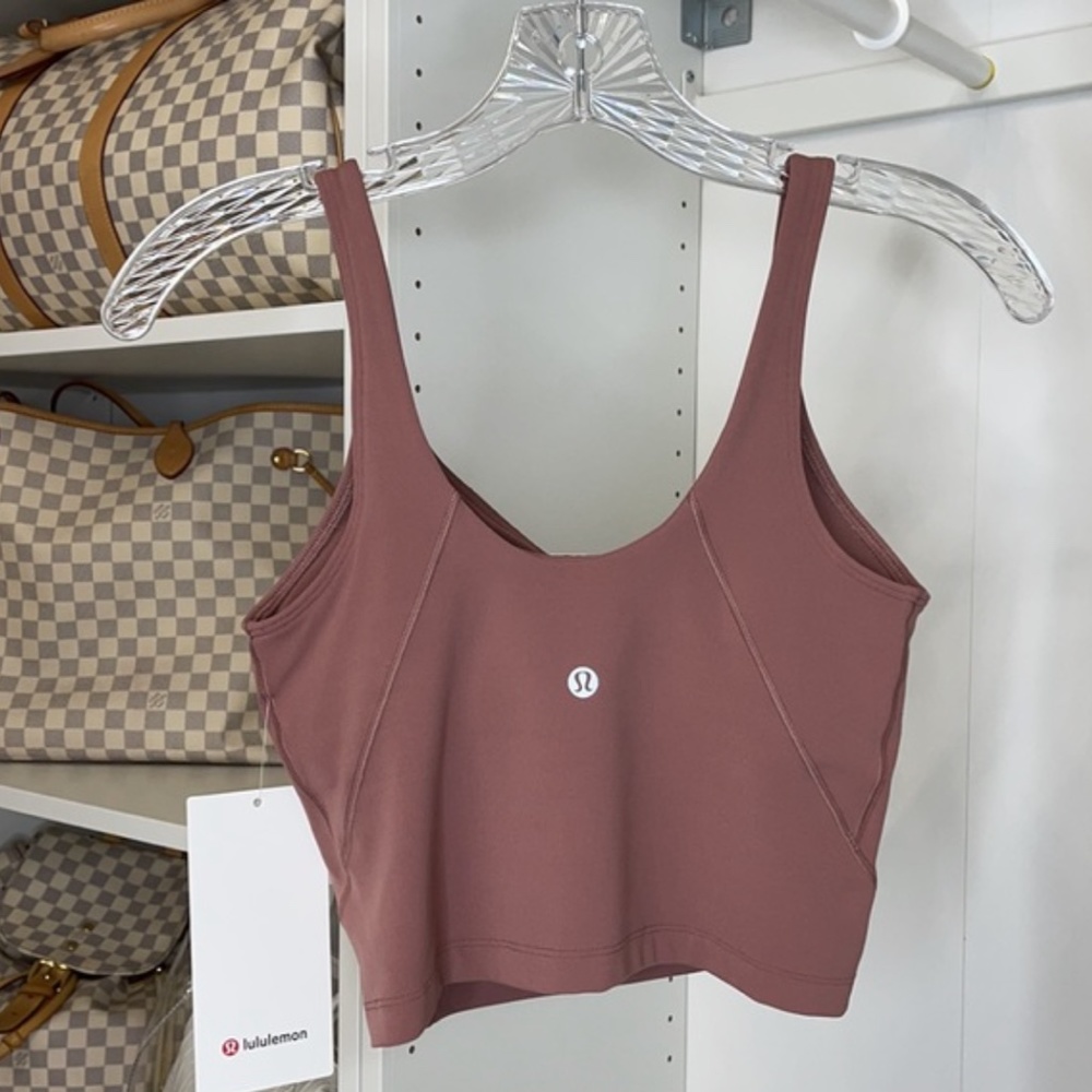 NWT Lululemon align tank spiced chai size 4